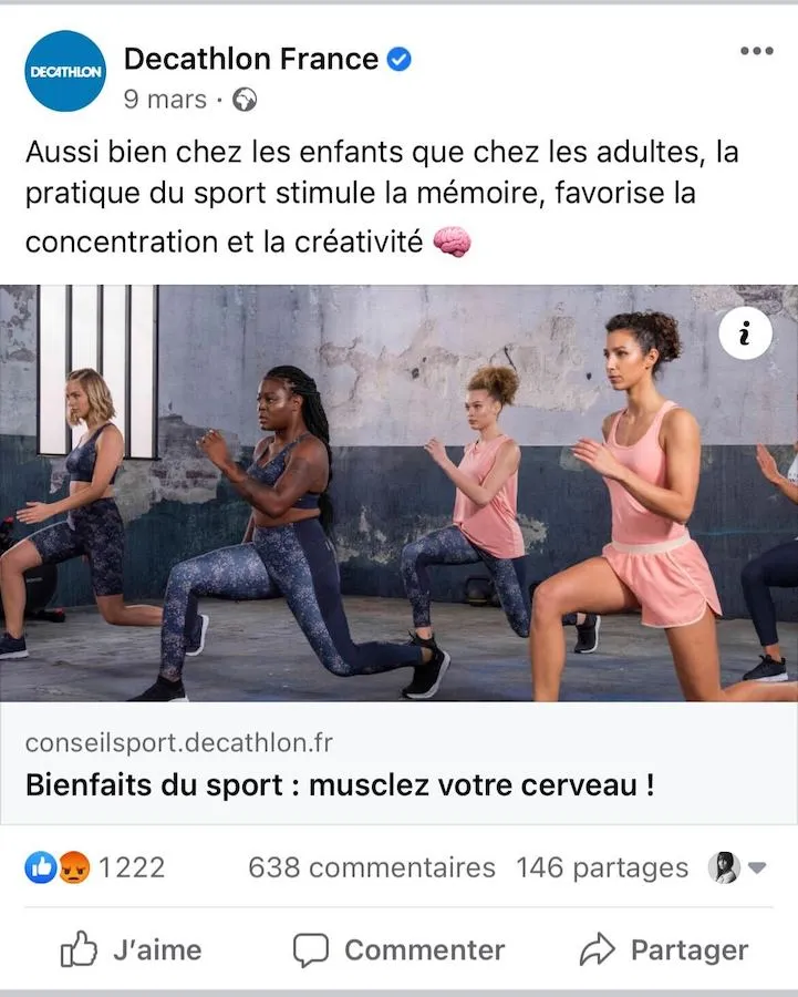 exemple publicité blog