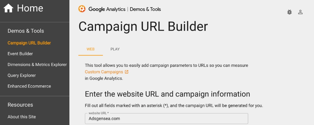 UTM builder GA 4, l'outil gratuit pour facebook ads